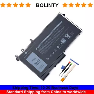 93FTF 51WH Battery For Dell Latitude 12 5280 5288 5480 5580 5590 5490 5290 5488 - Picture 1 of 9