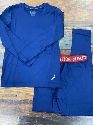 Conjunto de capa base cepillada para niñas Nautica talla 6/7 nuevo con etiquetas Foto 1 de 2