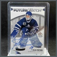 2020-21 SP Signature Legends Felix Potvin Leafs All Time Future Watch AUTO #CCZ