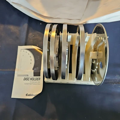 Soporte de disco Cuisinart con 5 discos----¡LEER!! Foto 1 de 4