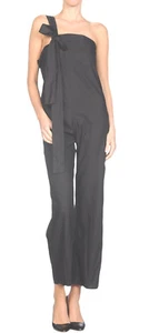 Mono VIVIENNE WESTWOOD ANGLOMANIA de algodón negro con un hombro 42 6 - Imagen 1 de 2