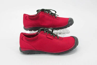 Keen Mujer Zapatos Kanga Encaje Talla 7M Rojo Moda Tenis Atléticos Usados vq Foto 1 de 4