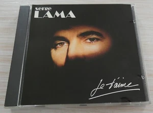 SELTENES CD ALBUM JE T'AIME SERGE LAMA 11 TITEL 1987 - Bild 1 von 3