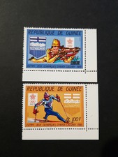 TIMBRE GUINÉE JEUX OLYMPIQUES N°829/820 NEUF ** LUXE MNH 1988