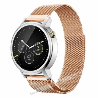 Magnetic  Milanese Loop strap band for Garmin ActiveS /Vivoactive 4S / Move 3s - Image 1 of 4