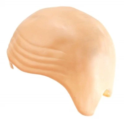 ILFD Mens Adult Bald Cap Wig Funny Fancy Dress Accessory Old Man Kojak Baldy Man