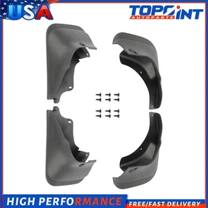 For Toyota For Corolla Sedan 93-98 Set of 4 MudFlap Splash Guard Fender Mudguard - Picture 1 of 6