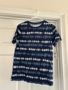 Big Boys Peacoat Blue Multi-color, Short Sleeve T-Shirt, Size XL - Picture 1 of 2