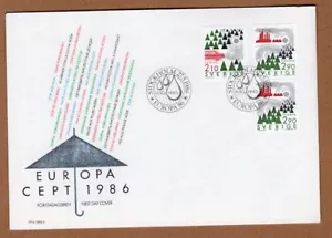 Svezia 1986 europa cept FDC - Foto 1 di 1
