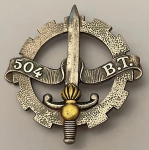 504° Bataillon du Train. Pour béret (L208 Tr) - Picture 1 of 2