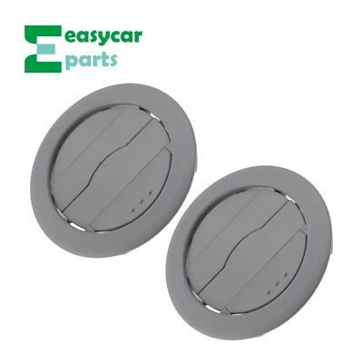 2X AC/Heat Air Vent Gray Grille Assembly Fit for 2009 2010 2011 Kia Borrego  - Image 1 of 4