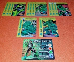 Marvel OVERPOWER GREEN LANTERN JLA PLAYER SET char 11 sp Power of Imagination - Picture 1 of 7
