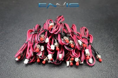 Interruptor de valet enchufable de botón pulsador de 20 piezas con cables de palanca de 20 pulgadas IBVSW Foto 1 de 4