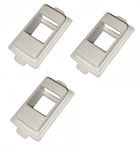 3 pz. ADATTATORE PORTAFRUTTO TICINO BTICINO MAGIC BIANCO PER FRUTTO KEYSTONE - Imagen 1 de 4