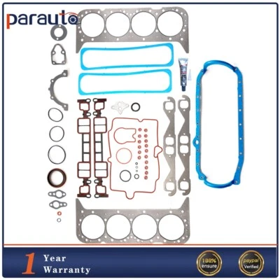 Full Gasket Set Fit for Chevrolet C1500 Express 2500 1996 1997 1998 1999 5.7L - Image 1 of 4