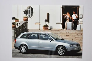 Foto de prensa de coche - Audi A4 Avant 2001 - metálico - vista lateral - Imagen 1 de 1