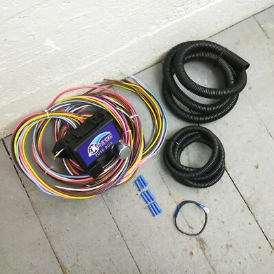 1932 - 1948 Packard Ultra Pro sistema de chicote de fios 12 fusíveis substituir atualização haste de rato - Imagem 1 de 4