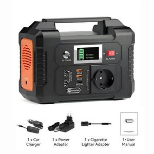 Tragbare Powerstation 200W 154Wh Kabellos Akku Solar Generator-Flashfish E200 DE - Bild 1 von 11