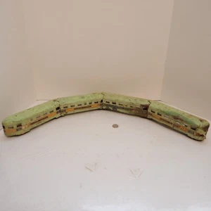 AMERICAN FLYER O GAUGE GREEN DIAMOND ILLINOIS CENTRAL STREAMLINE SET NO Engine - Picture 1 of 11