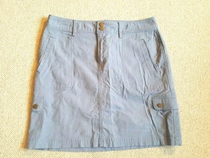 Gonna donna - L.L. BEAN-Corto cargo blu cotone elasticizzato "Favorite Fit" - 6P - Foto 1 di 4