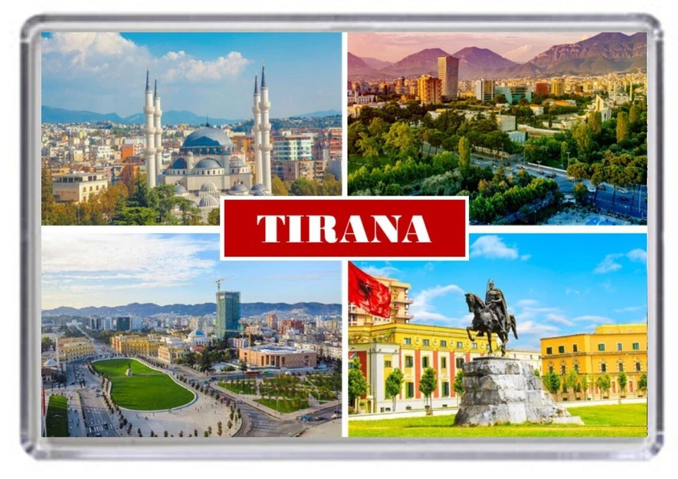 Tirana Albania Fridge Magnet 01 - Image 1 of 1