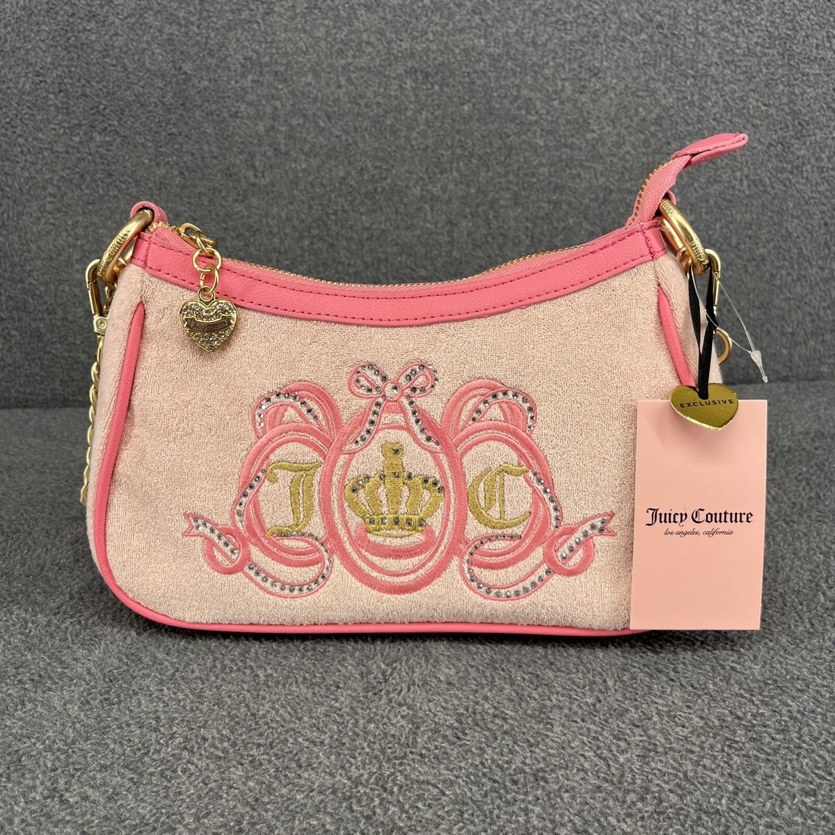 JUICY COUTURE ショルダーバッグ　クラッチ Juicy Couture Embroidered Shoulder Bags for Women for sale