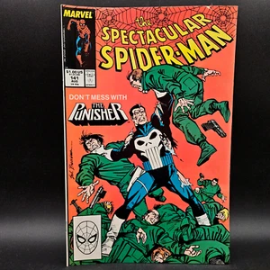 Marvel The Spectacular Spider Man #141 Direct 1988 The Punisher - Imagen 1 de 12