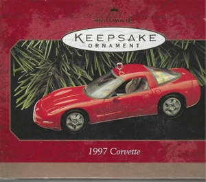 Hallmark Keepsake Ornament 1997 Red Corvette - Bild 1 von 2