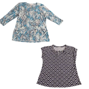 Two Silky Blouses - Picture 1 of 12