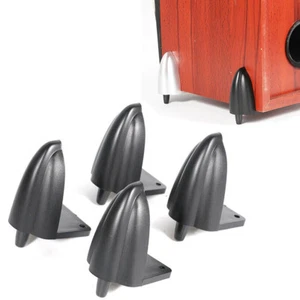 4pc ABS Plastic Speaker Box Spike Isolation Feet HiFi Audio Device Stand Bracket - Picture 1 of 9