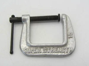 1-1/2 X 1-1/2 IN SUPER STRENGTH ADJUSTABLE C-CLAMP  - Picture 1 of 3