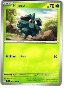 Pineco 2/162 Pokemon SV: Temporal Forces - Picture 1 of 3