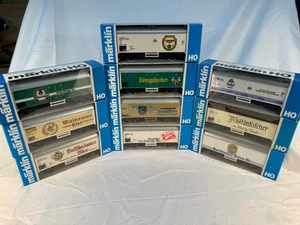 Marklin HO German Beer (Bier) Ten Car Assortment #58 New in Box! - Picture 1 of 5