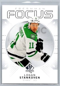 2024-25 SP Authentic #FF-39 Logan Stankoven Freshman Focus Dallas Stars - Picture 1 of 2