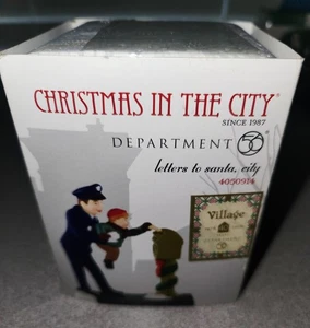 Department 56 Christmas In The City Letters To Santa, City Accessory - Picture 1 of 1