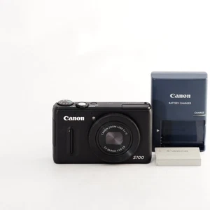 Canon PowerShot S100 Digital Camera Black [Near Mint] #13577 - Picture 1 of 10