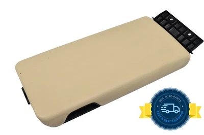 1998-2004 Mercedes SLK230 SLK320 Center Console Beige Leather Armrest Top OEM - Image 1 of 4