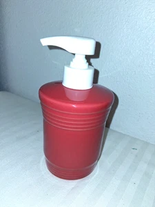 FIESTA HLC LOTION SOAP PUMP DESPENSER RED PAPRIKA - Picture 1 of 4