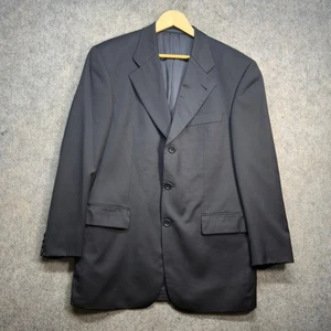 Hugo Boss Anzug Sakko Gr. 50R Navy 100% Schurwolle Super 100 3 Knopf Designer - Bild 1 von 17