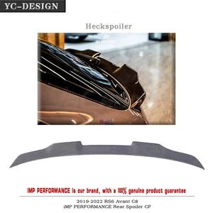 Kohlenstoff Heckspoiler für 19-22 RS6 Avant C8 iMP PERFORMANCE Rear Spoiler Wing - Bild 1 von 23