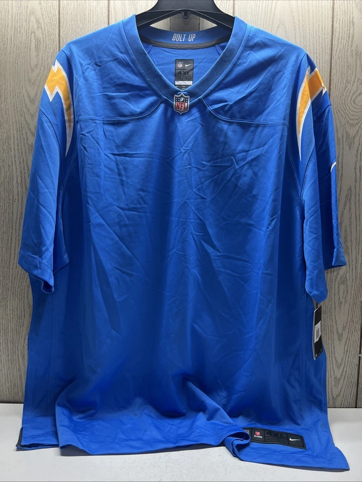 NFL LA Chargers Justin Herbert Nike Jersey. Size Mens 4XL. $ 130 Retail