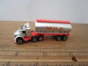 Micro Machines Galoob Milk Semi Tank Truck Vintage 80's Scale Model - Picture 1 of 1