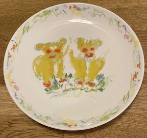 Tiffany & Co. - England - 2002 - Tiffany Jungle Childs Teller -8 1/4"- Löwenjungen - Bild 1 von 3