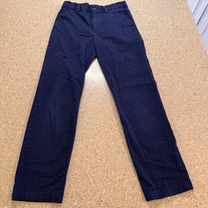Polo Ralph Lauren Niños Talla 10 Azul Marino Caqui Chino Pantalones Cintura Ajustable - Imagen 1 de 4