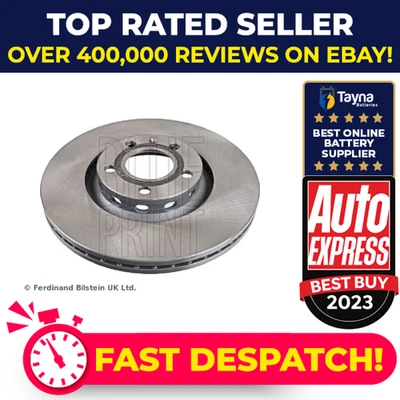 2x Brake Discs Pair Vented fits SEAT EXEO 3R 1.8 Front 08 to 13 312mm Set New - Image 1 of 4