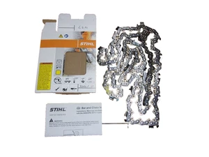 Cadena Stihl 25" Cincel Completo "Diente Saltar" OEM 3/8" .050" 84 DL 33RSLF #GM-8L1 - Imagen 1 de 2