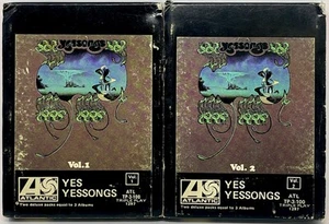 Ja- Yessongs Vol. 1 & 2 - 8 Spur Bänder mit Hülsen - Top Zustand - Bild 1 von 6