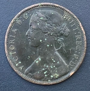 Victoria Penny 1870 Victorian Coin Lot E71 - Picture 1 of 2