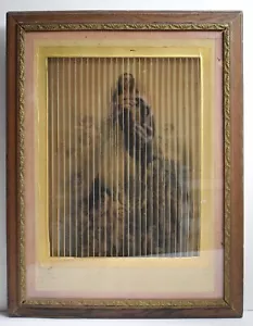 Reliquie Reliquie optisches Spiel FARBLITHOGRAPHIE ANNAHME B.M.V Jesus 1800 - Bild 1 von 4