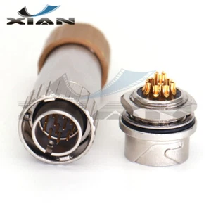 LF10WBP 12Pin Hirose Connector Power Cable Wire Connector for Industrial Camera - Picture 1 of 14